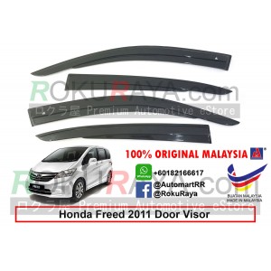 Honda Freed 2011 AG Door Visor Air Press Wind Deflector (AG Mugen Design)